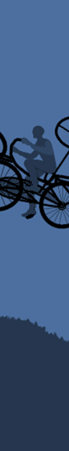 Flycycle, small animation made for a bicycle loving friend to be sent as an email gif-card.